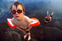 Sommer og bading