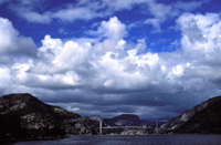 Lysefjorden med Lysefjordbrua, Forsand kommune